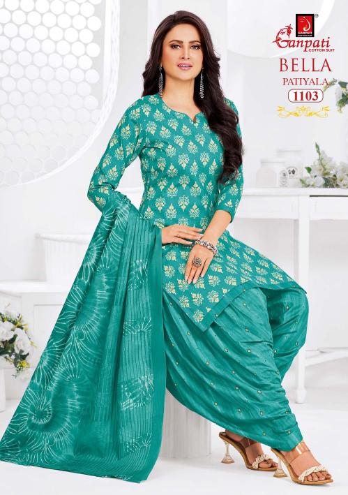 Ganpati bella patiyala vol-11 karigari kurtis wholesale